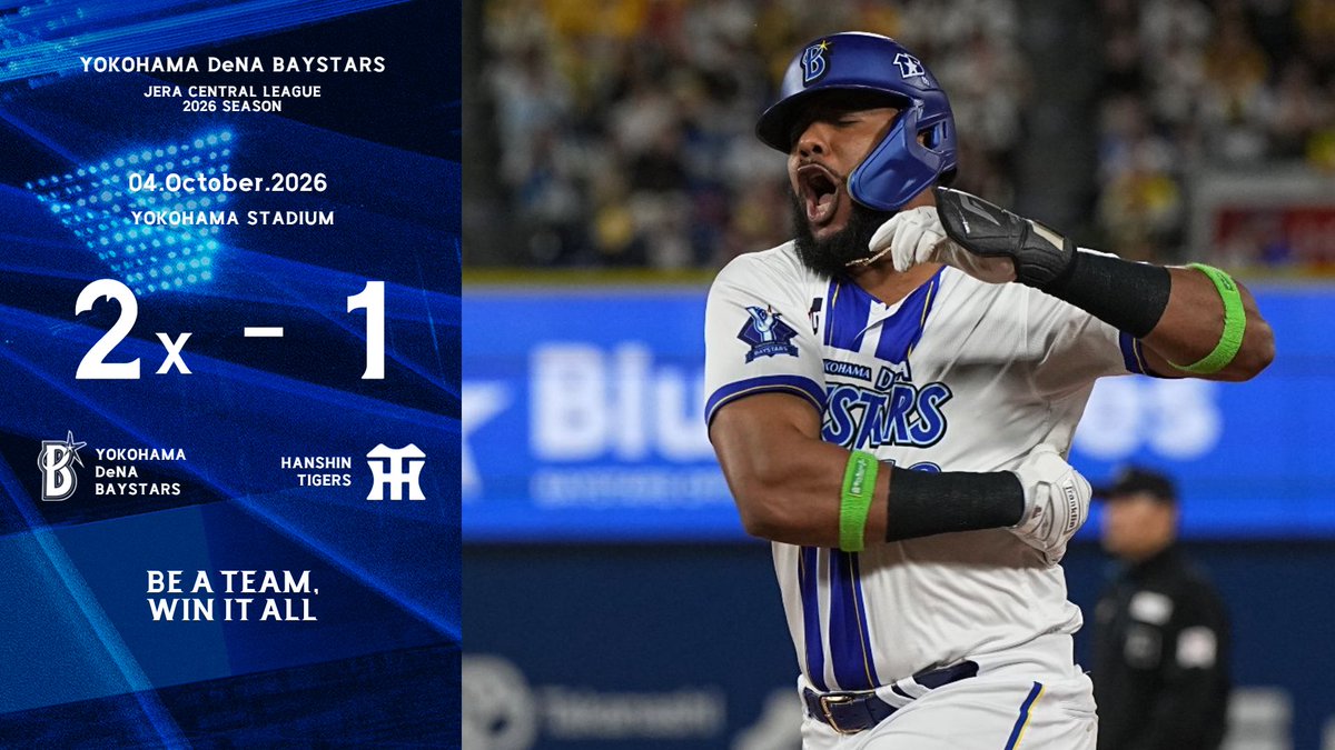 ydb_yokohama's tweet photo. 初回に #佐野恵太 選手の一打に先制に成功！先発 #平良拳太郎 選手も同点に追いつかれるも6回103球を投げ1失点の力投を見せ、リリーフ陣がいずれも無失点でバトンをつないでいくと、同点で迎えた延長11回に #エンカーナシオン 選手の一打で今季8度目のサヨナラ勝ち！レギュラーシーズンを白星で締めた！

#限界のその先へ
#baystars