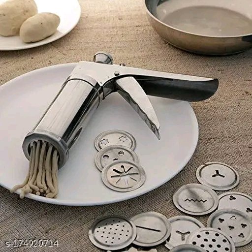 mnimachwala's tweet photo. 🍥 Stainless Steel Kitchen Press | 15 Jalis

✨ 15 Different Designs • Durable Stainless Steel • Easy to Clean

Perfect for Sev, Chakli, Murukku, Gathia &amp; homemade snacks. 🥨

💰 ₹499/-
🚚 Free Shipping | COD Available
💬 Message us for Order &amp; Details

#KitchenPress #SevMaker https://t.co/WI3lPBPjAU