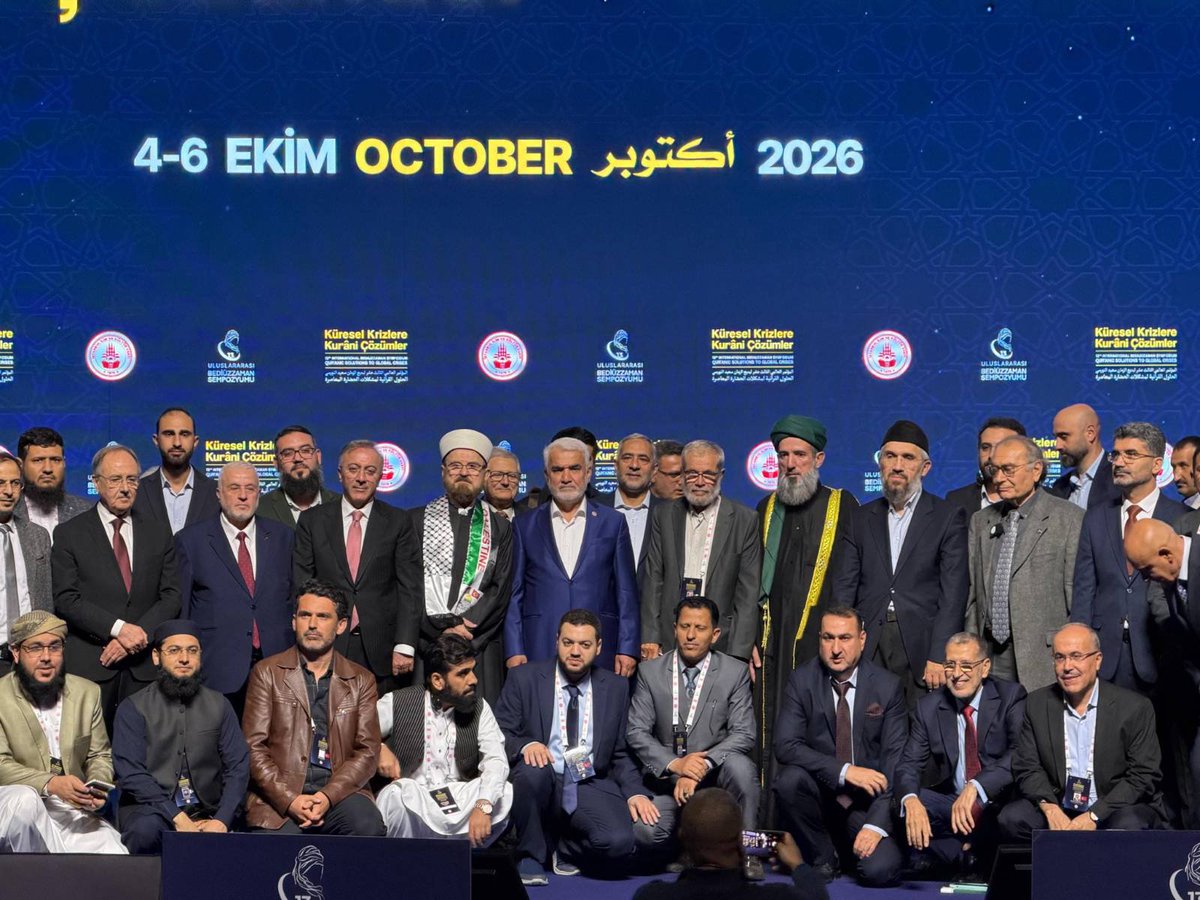 HurDavaPartisi's tweet photo. Genel Başkanımız Sayın Zekeriya Yapıcıoğlu, İstanbul İlim ve Kültür Vakfı tarafından İstanbul'da düzenlenen 13. Uluslararası Bediüzzaman Sempozyumu açılış programına katıldı. https://t.co/tMEAWvYy2V