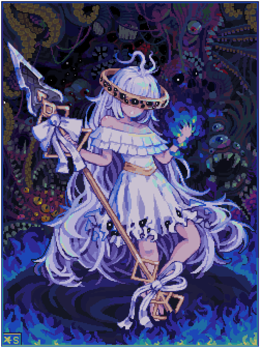 __Shmitty's tweet photo. eldritch fallen angel
#pixelart https://t.co/vY8end9WAq