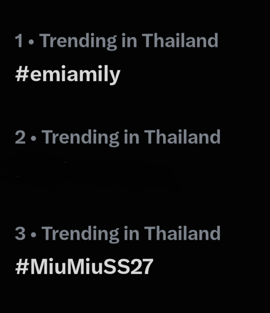 Trend4EMBNANY's tweet photo. HT พี่มี่ติดเทรนด์อันดับหนึ่งในไทยแล้วครับ
ทุกคนเอา HT เซ็ตนี้ไปด้วยน้าา 🎉🎉🎉

#MiuMiuxEmi
#MiuMiuSS27
#emiamily
#MiuMiu https://t.co/xvatrFdF2e