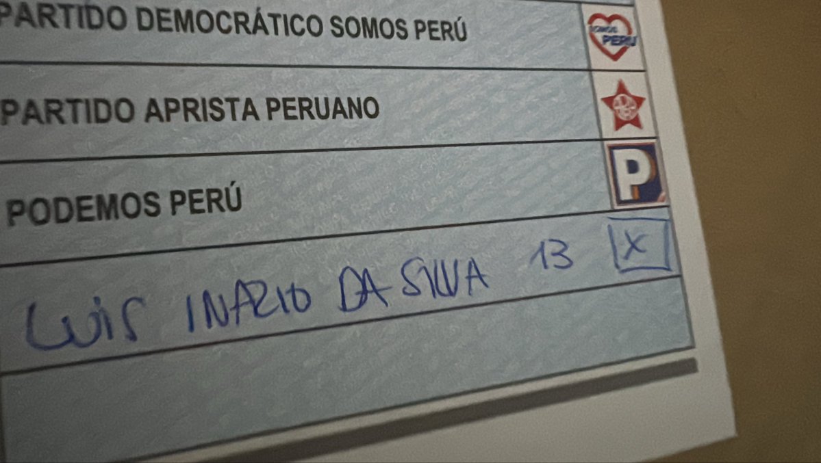chavistallorona's tweet photo. ya voté por Lula y uds??? https://t.co/bgoIPA6snm