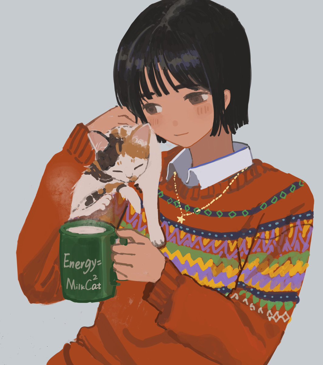 realyangtuo's tweet photo. E=mc^2 🐱 https://t.co/pWLeZhGais