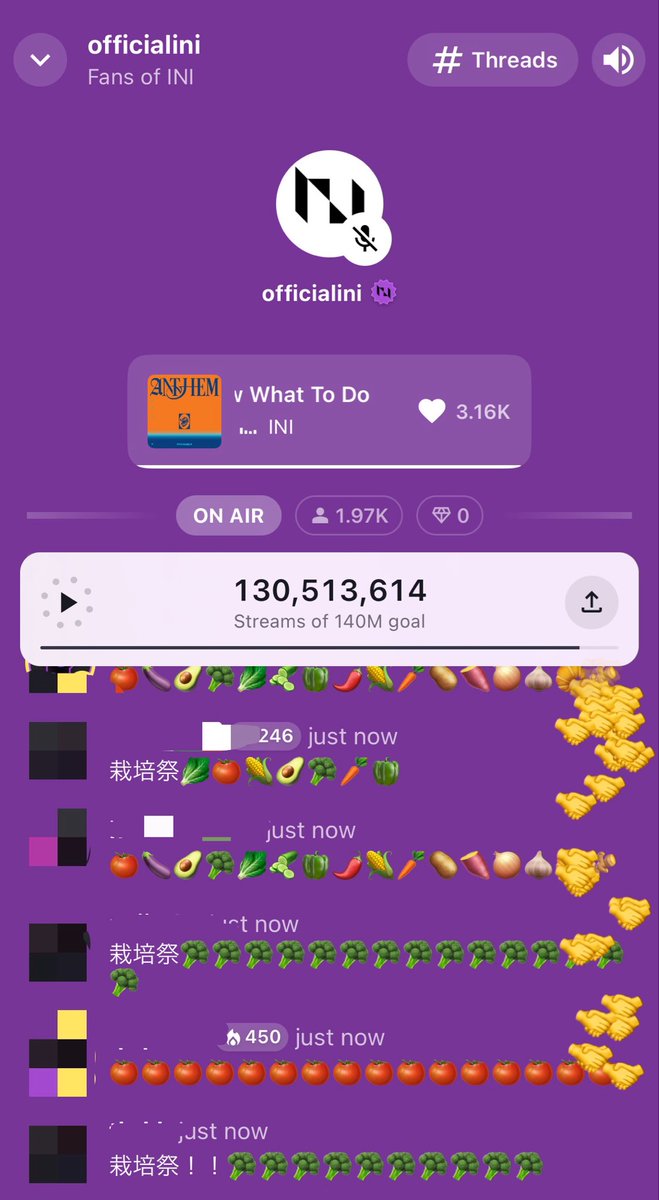 MINICREW111's tweet photo. もちろんこちらも 栽培祭‼️🥬🍅🌽🥒🍆
 #INIng_Party https://t.co/6oumOFqqxq