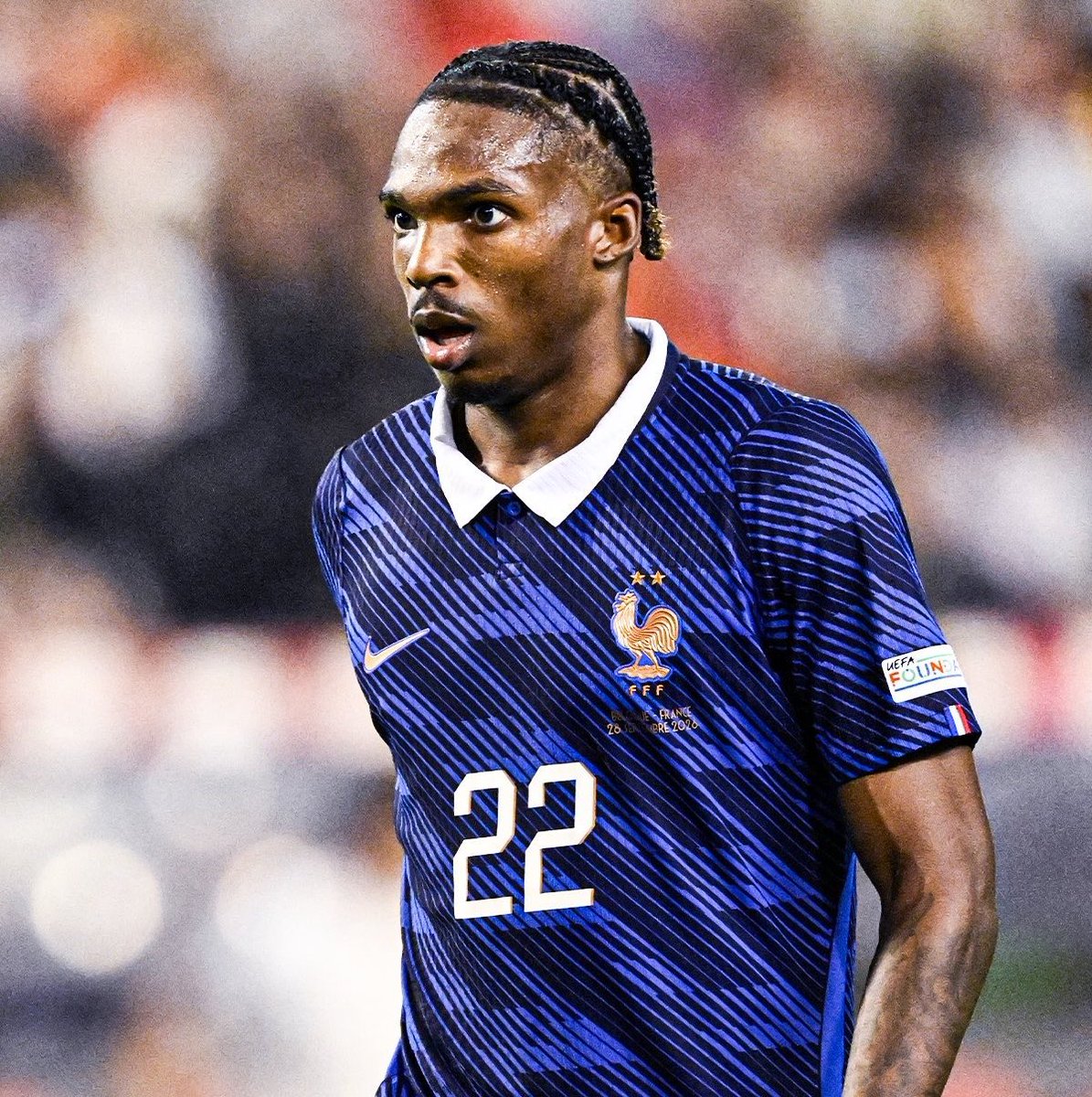 FabrizioRomano's tweet photo. ⭐️🇫🇷 Jeremy Jacquet: “Paul Pogba has always been my role model, and he still is”.

“I used to watch him all the time!”, told Telefoot. https://t.co/Zp0U5n2DQe