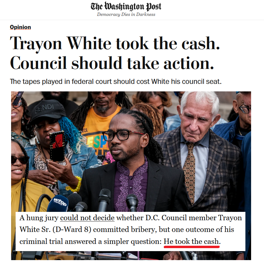 ChuckThies's tweet photo. The @washingtonpost asked me to weigh in on @trayonwhite and @councilofdc. 

I added a bit about @Janeese4DC, too. https://t.co/vxZRlQvJO4