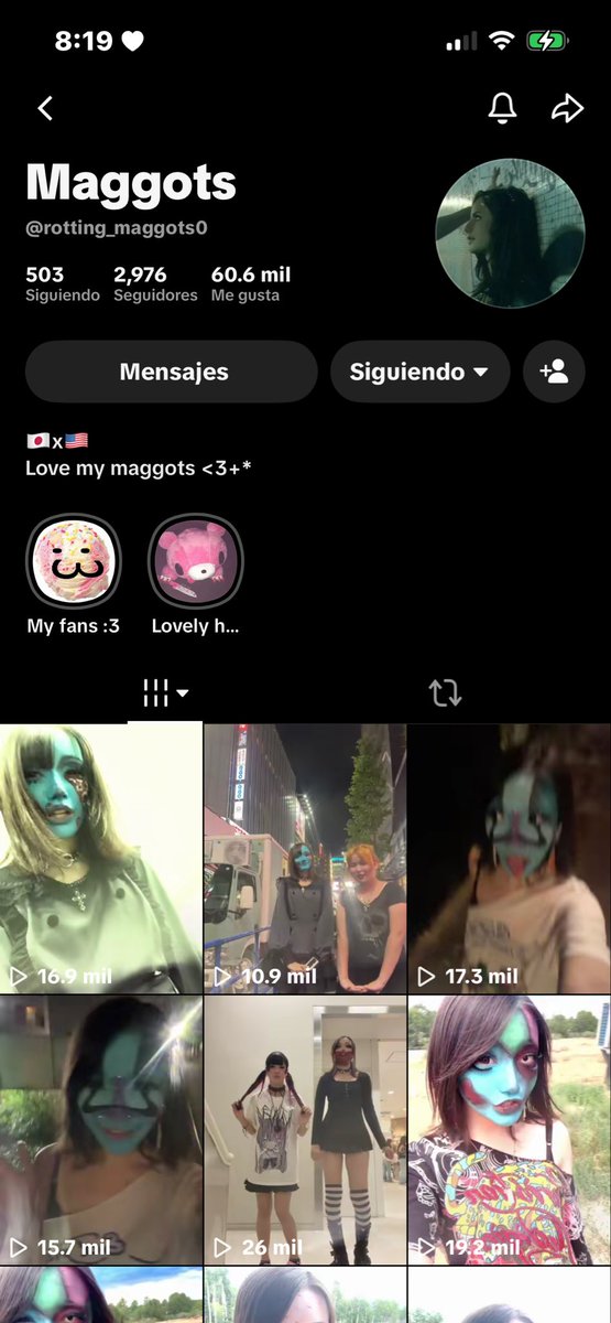 Orb1tmk's tweet photo. Maggots borro todos los videos con rojuu https://t.co/JQYlkTFEFS