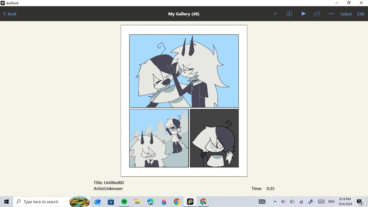 ThanhAn1907's tweet photo. I have no motivation for this lil comic.I'll start a new one instead 😋 https://t.co/O4Euvgkd19