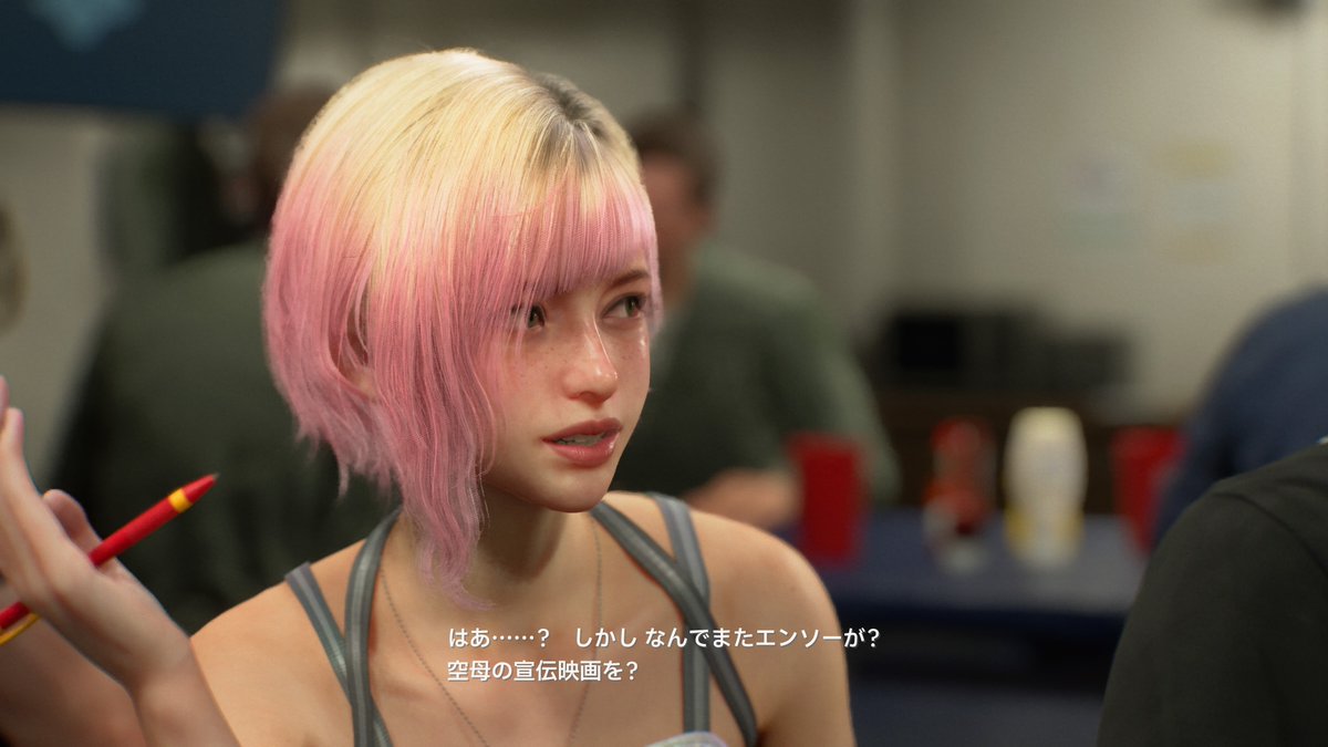 StHammer1982's tweet photo. PS5も購入し、本日待望のACE8の空へ！
ターシャちゃん可愛い！

「着陸難しいとか言われてるけど、こちとら何千回と前作までこなしてきたんだよ笑」と思ってたら、普通に海ポチャしました
……なんか難易度上がってない？？
#acecombat8  #ACE8 https://t.co/XEgCpp0Ec6