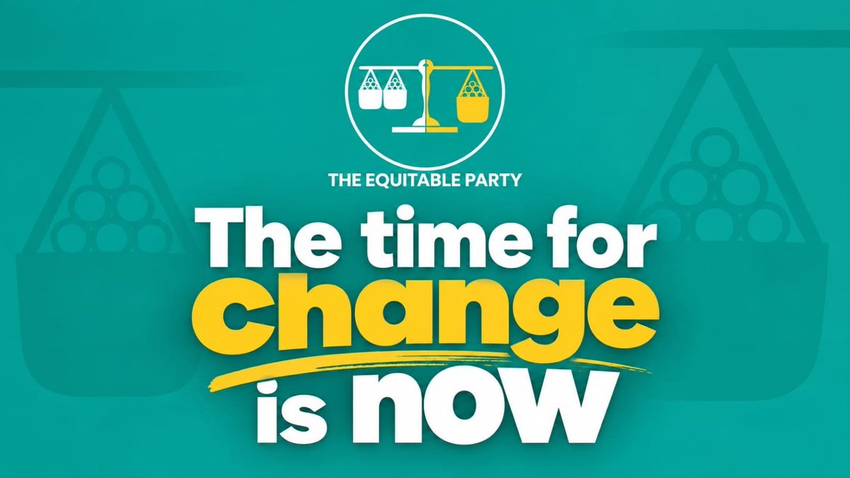 kafangi's tweet photo. The Equitable Party.

Party of the future.

Party of redemption.

Party of hope. 

Party of Sifuna. 

Party of Kenya https://t.co/oSY8vTVcK9