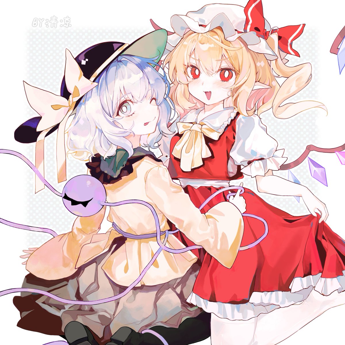 Seiryo0425's tweet photo. 春例に芭結さんのイラスト本に寄稿したこいフラ全体です！ https://t.co/njfXBHyLO0
