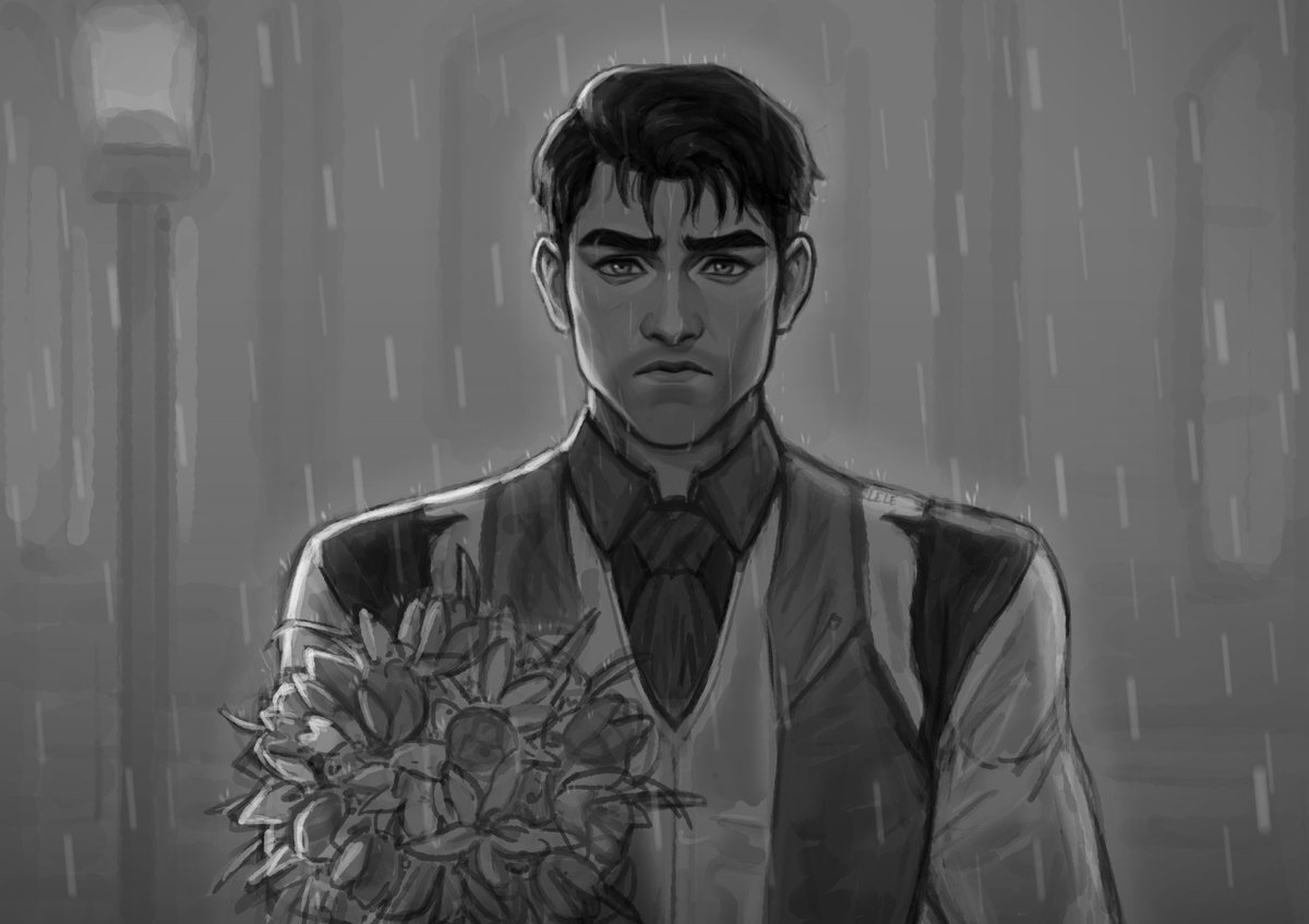 DisIsLeLe's tweet photo. Day 3 &amp; 4 : Rainy &amp; Flowers

"We were supposed to be partners."

#jayvik https://t.co/UIvpyQdJTO