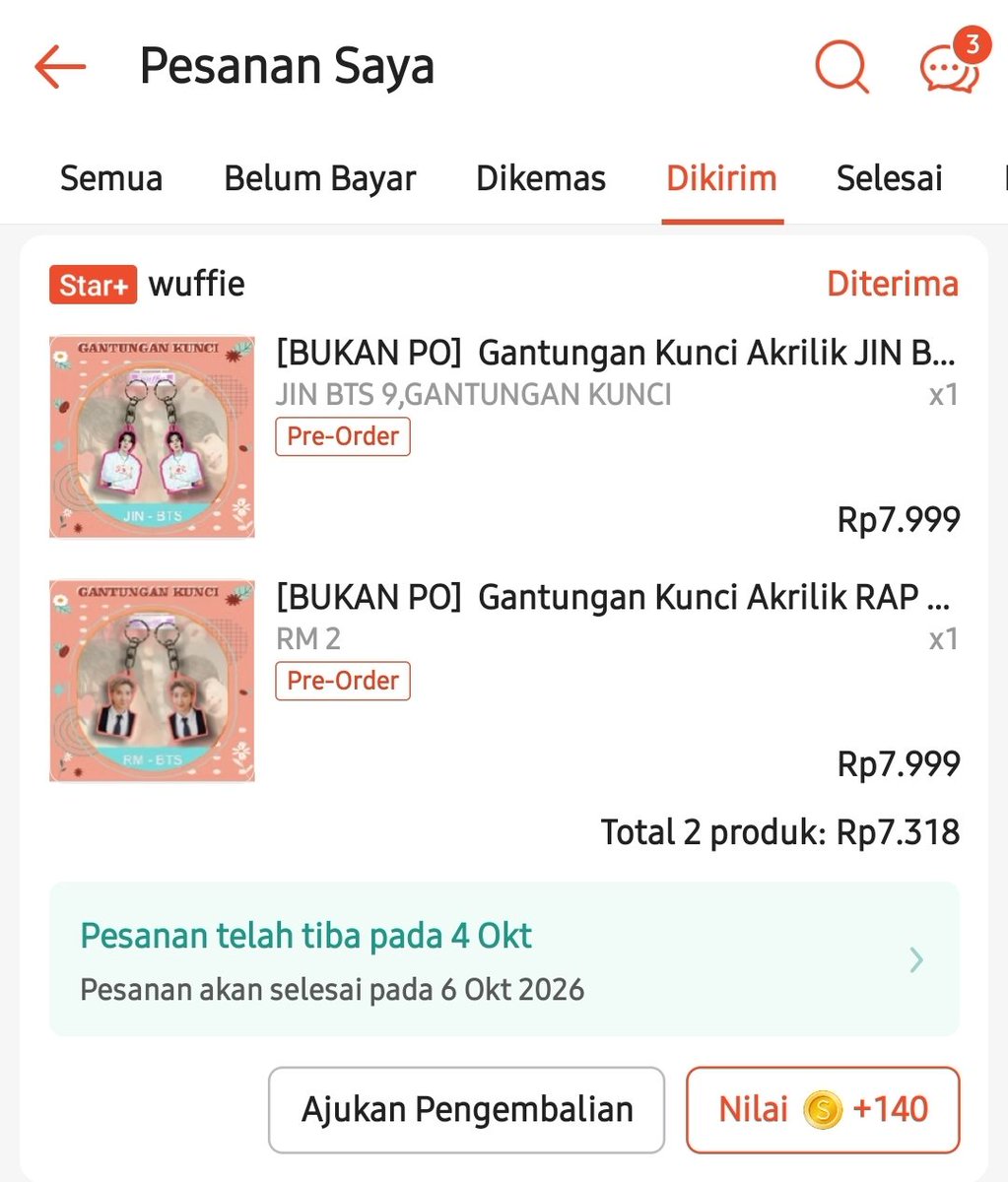 namujinnie924's tweet photo. ga mood bgttt ihh, pesennya apa yg dikirim apa:(( https://t.co/UiZ9J3ibfc