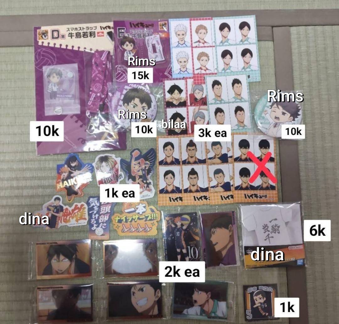 aeristudi0's tweet photo. ✨️ SPLIT MERCH HAIKYUU ✨️
☆ Harga Bersih JP
☆ FP Only
☆ Exc. EMS TAX
☆ Full per pict
☆ Order or tanya-tanya bisa langsung DM
#warunganime #warunghq #warunghaikyuu #ra_splitorder https://t.co/7yPQw2mN4Q