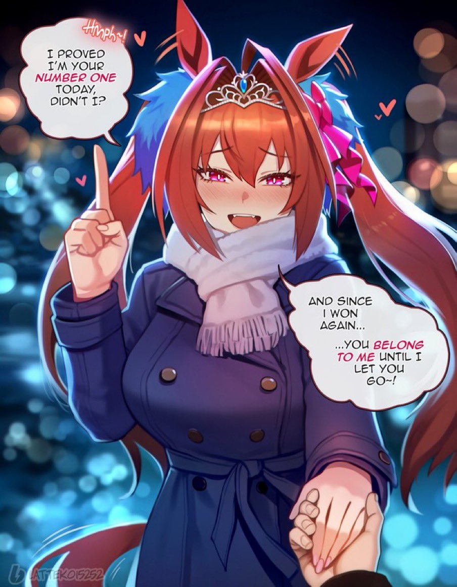 Umazing_Studios's tweet photo. I couldn’t ask for more but just her. #umamusume #daiwascarlet https://t.co/DQfYaeMze0