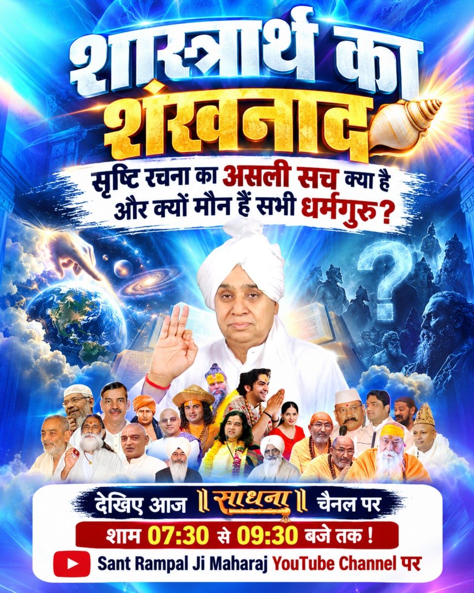 dharmad72053727's tweet photo. #शास्त्रार्थ_का_शंखनाद_क़िस्त2

Live on Sant Rampal Ji Yt https://t.co/7IiL6sTMHA