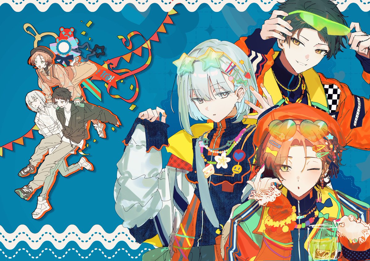 e_trick115's tweet photo. 🍰🍮🎮　捏造しかない絵 https://t.co/D2uHO9jJUc