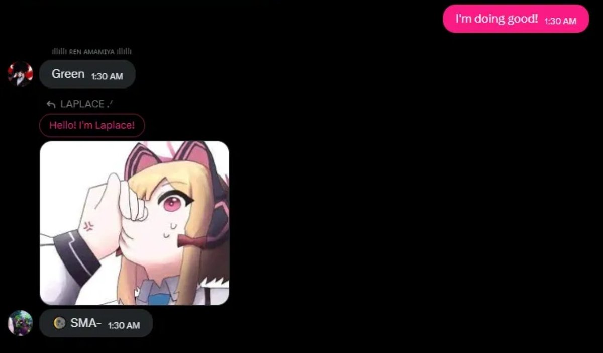 LilSisFlan's tweet photo. @Ex_LightOfDawn Also can I ask you why are you acting like a weirdo towards my friend's female muse????
I dont care if its In character, you dont do that shit to people, especially if they dont know you. https://t.co/GUx1TaGzzZ