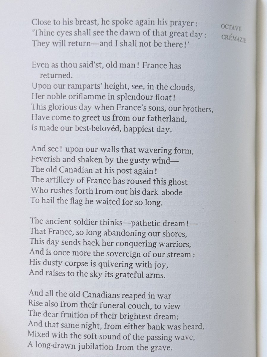 Anglomoder's tweet photo. A poem from a French Canadian book I own. https://t.co/HSAOPgHD4o