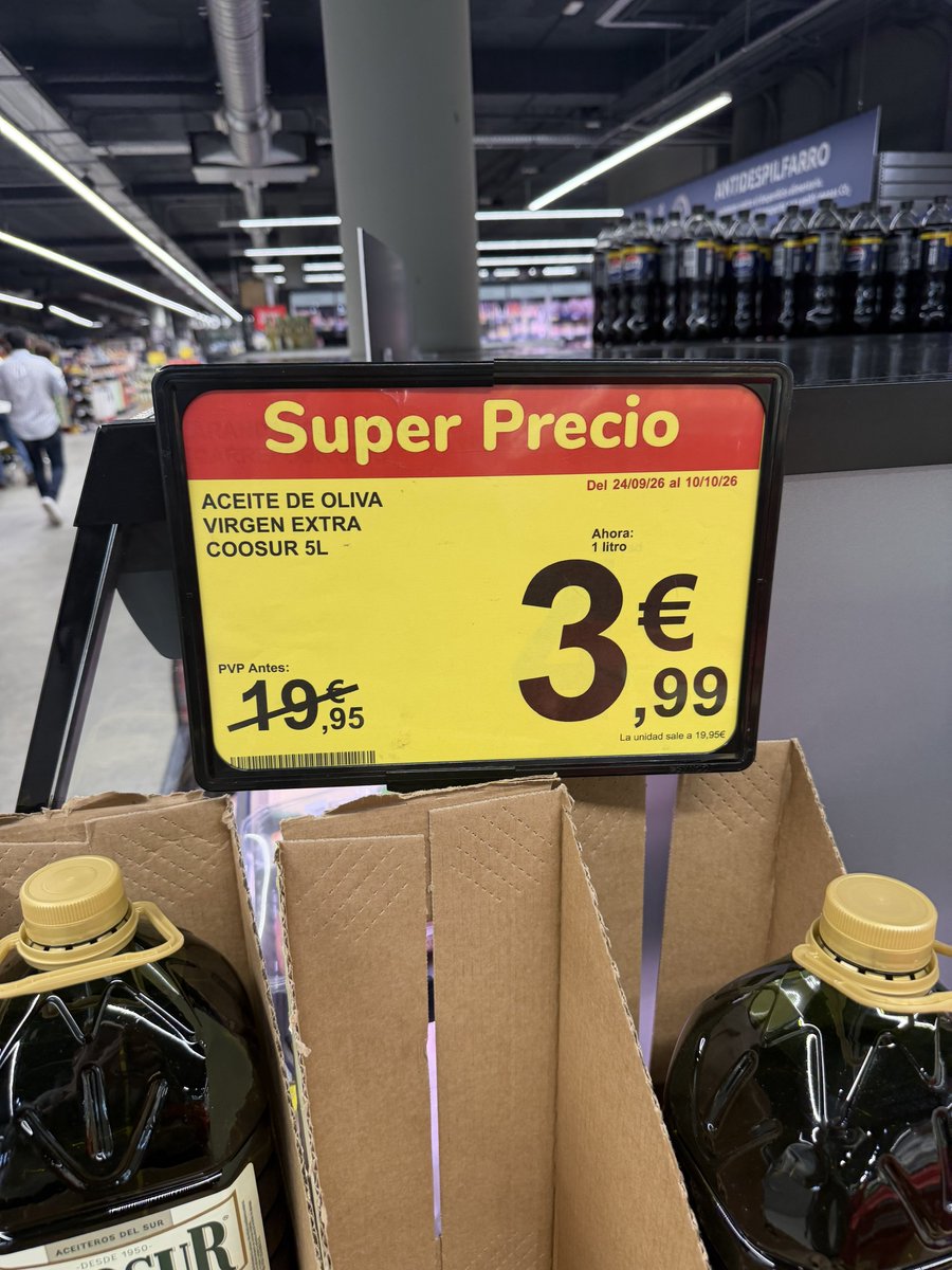 mikelillo_1's tweet photo. Antes:19,95€
Ahora:19,95€
@CarrefourES https://t.co/C4w66CIsLH