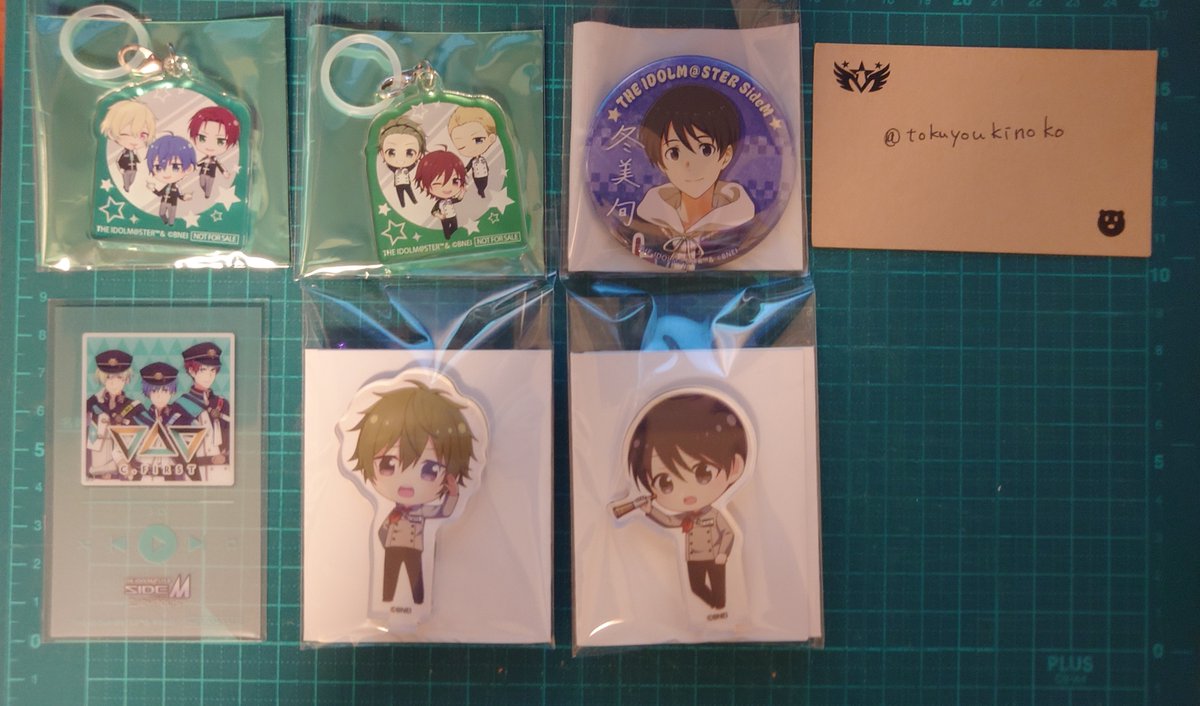 tokuyouKinoko's tweet photo. 【交換】SideM ジョイポリス
出：
画像参照

求：
同種 夏来、High×Joker

Bio欄手渡し、郵送
ミニラリーのクリアカードは他とまとめての交換のみ（まとめる対象は別ポストのものでも可） https://t.co/FaBEY06NY1