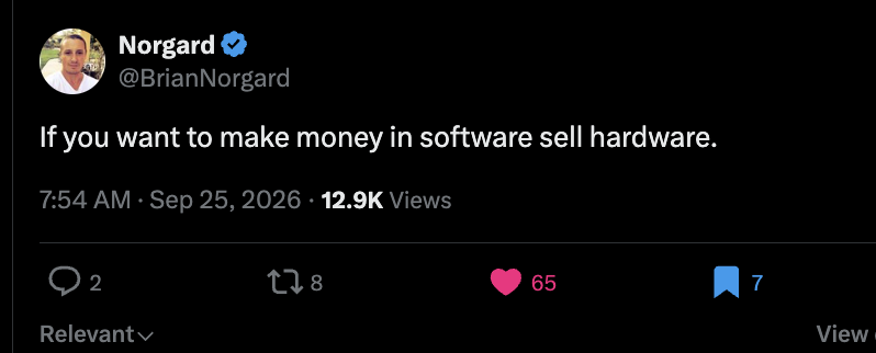 https://x.com/BrianNorgard/status/2103453066372730924?s=20