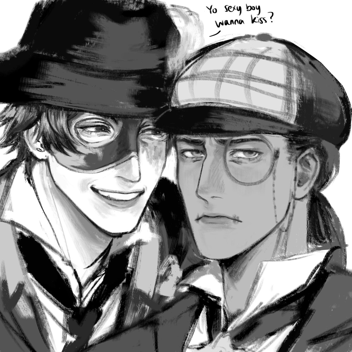 k8Cake05's tweet photo. I’m just dumping everything all at once 
Anyways, first time drawing Ronference… https://t.co/E9fog1coND