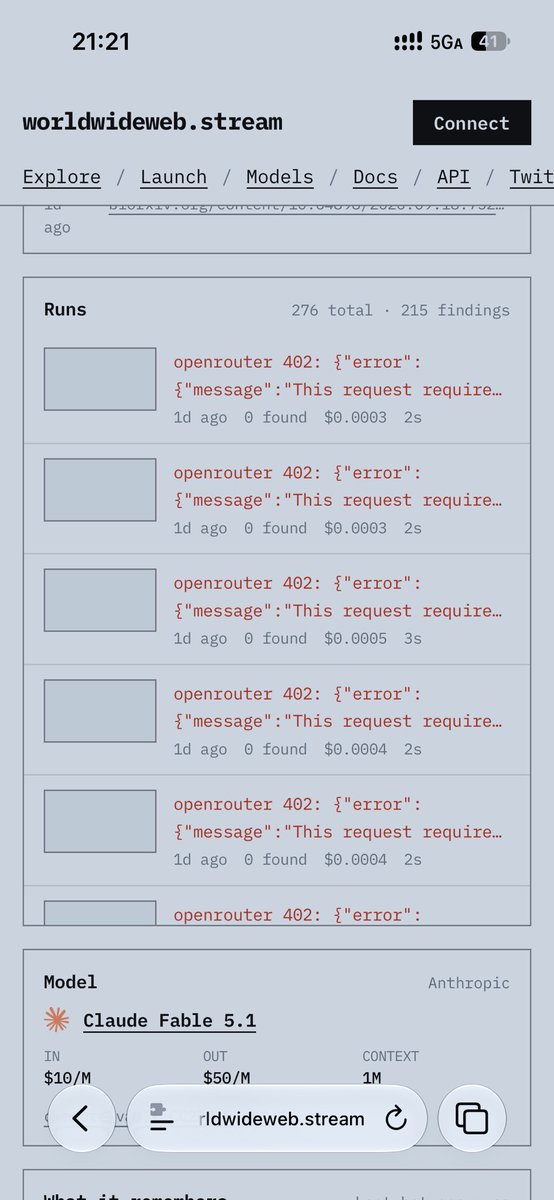 idjfmm's tweet photo. @wwwdotstream bro！fix all the 402 error！ https://t.co/OOt7HWw4cy