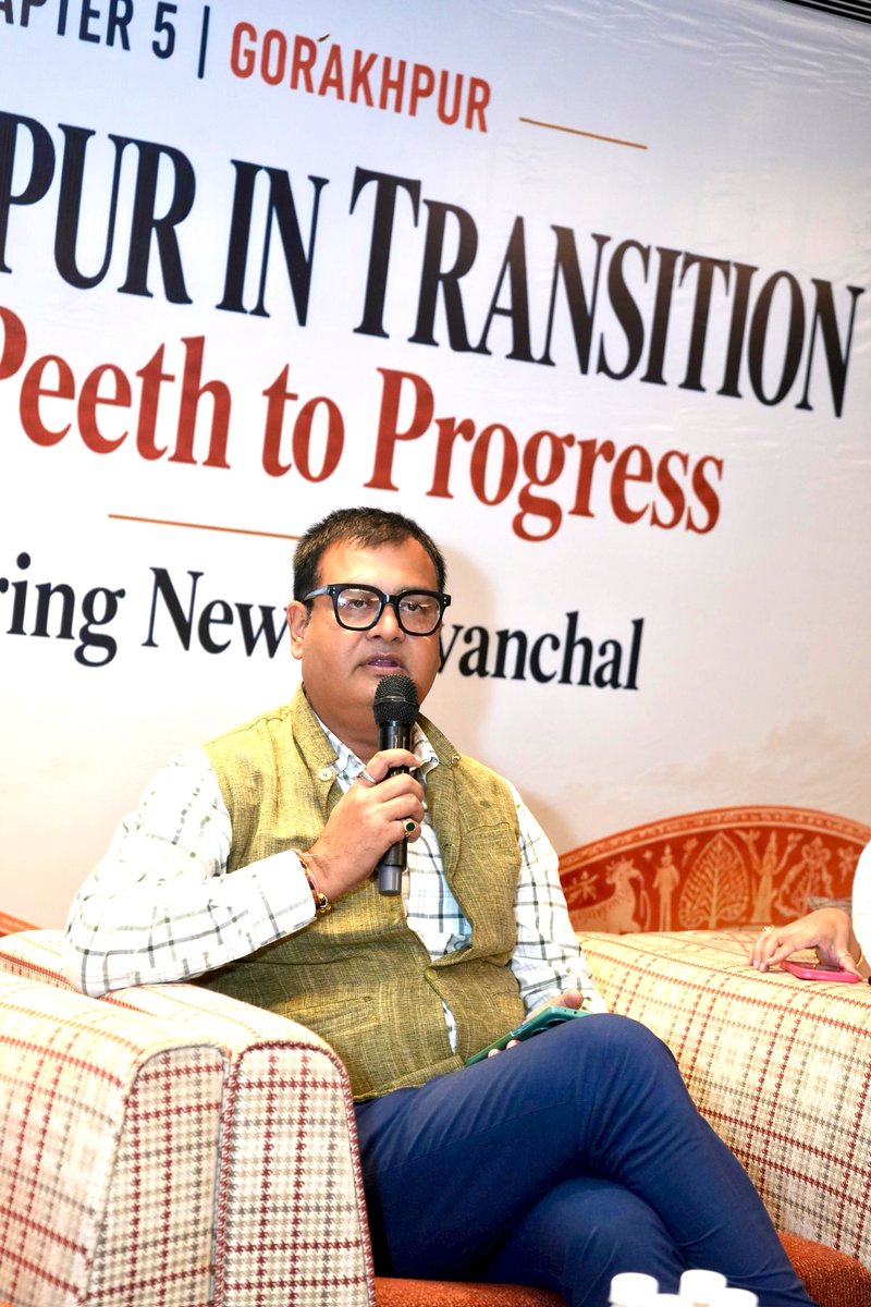 MKSinghGkp's tweet photo. Friends of UP | UP Dialogues
Gorakhpur Edition

A conversation on Gorakhpur’s changing landscape, its people, politics, culture, economy and development—and its growing role in shaping the future of Purvanchal.

#FriendsOfUP https://t.co/OygcQXFVhd