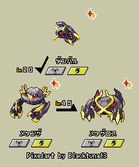 BT13_poke's tweet photo. １：Galvantula Additional Evo＋Regional form
２：Rathalos
３：PokemonDelta Fire Starters
４：Metagross Delta Speices（Shiny） https://t.co/2XbtntZqMp