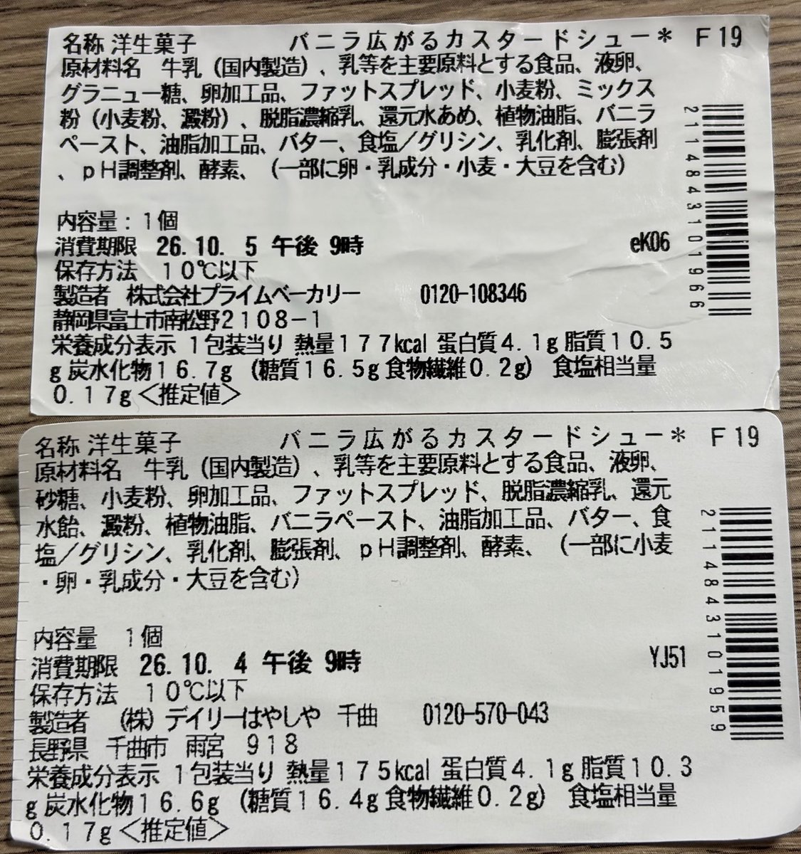 beau_voyage's tweet photo. セブンイレブンで購入できる商品の製造者が地方によって違うようで、長野県の商品レベルが高すぎる件についてご存知の方いらっしゃいますか？ https://t.co/PXeB1RAhFg