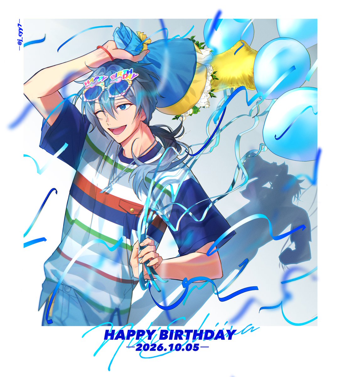 j_cyy7's tweet photo. #椎名ニキ誕生祭2026
誕生日おめでと〜！🎉
今年もいっぱいご飯食べてね🍚🍚 https://t.co/rN4onxsGyS