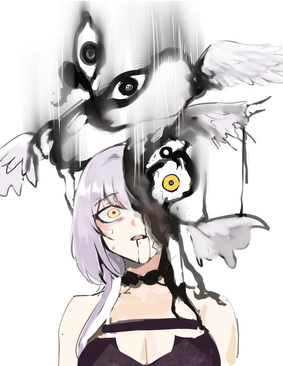 yotahenre's tweet photo. Day 4: Angel 

#holoctober #ShiorinSketch https://t.co/2y8vaFAQnn
