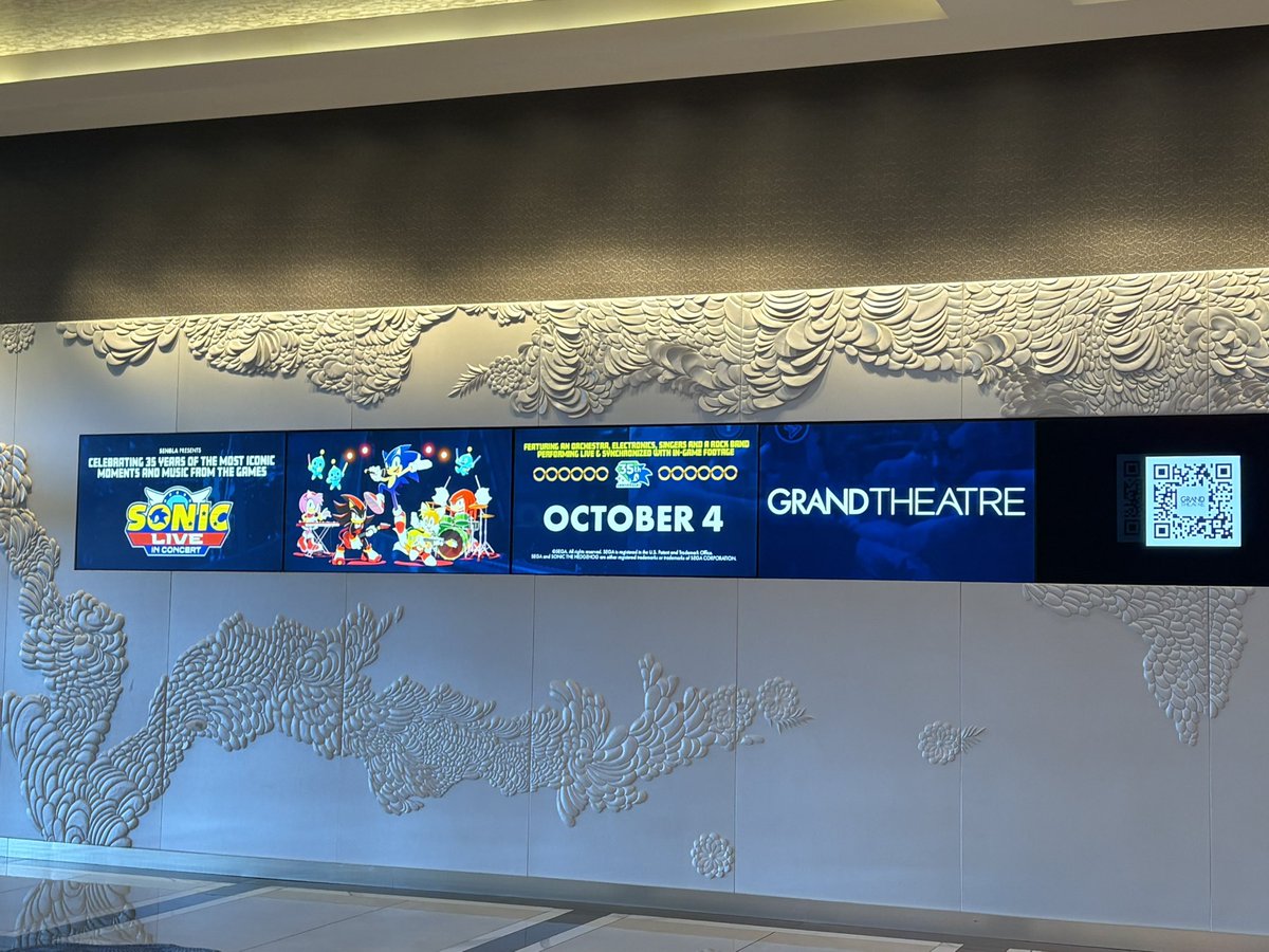 AuraBlue2792's tweet photo. 12 hours until Sonic Live in Concert. Can’t wait. #sonicliveinconcert https://t.co/9GNPVyryBM