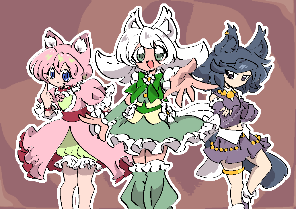 wtd248's tweet photo. 🐱魔法少女概念 https://t.co/mtIt5uJFOe