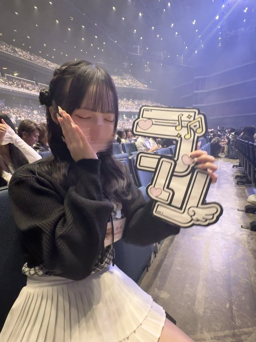 _url219's tweet photo. #うり さん♡
ぱらぴち2026Kアリーナおつかれさまでした(ˆ꜆ . ̫ . )꜆🍵⸒
ファンミぶりですごくどきどきだったけど楽しくて幸せであっという間だったな😿🌀
また会いに行きます♡だいすき
 #ぱらぴち2026  #からぴち @Aouri_cp https://t.co/g6XG9tphCL