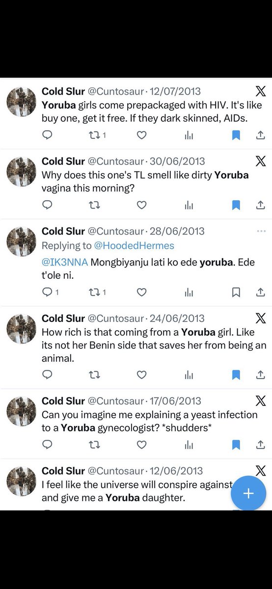 gyal_arike's tweet photo. on my life, yoruba has endured the insults for way too long!

kilode? oja wo la gba ta n sanwo?

they're saying tinubu caused it, but these fvckers been vile since jonathan era

everyone has a breaking point.. they think we will keep quiet like hausa people during buhari era https://t.co/O2l7pxRh9T