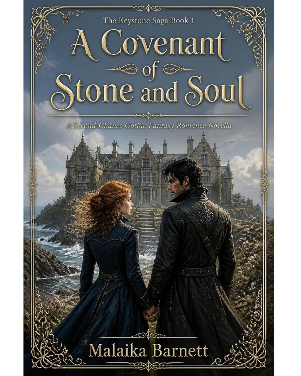 jgmacleodauthor's tweet photo. #NewRelease!🎉
The house is bleeding magic. The wards are cracking. And the only man who can help her fix it is the one she spent six years running from.

A Covenant of Stone and Soul: A Second Chance Gothic Fantasy Romance Novella available in all formats on Amazon.
https://t.co/dKnn760HuT

#SundayMusings #BookCommunity #Reads #Goth #Romance