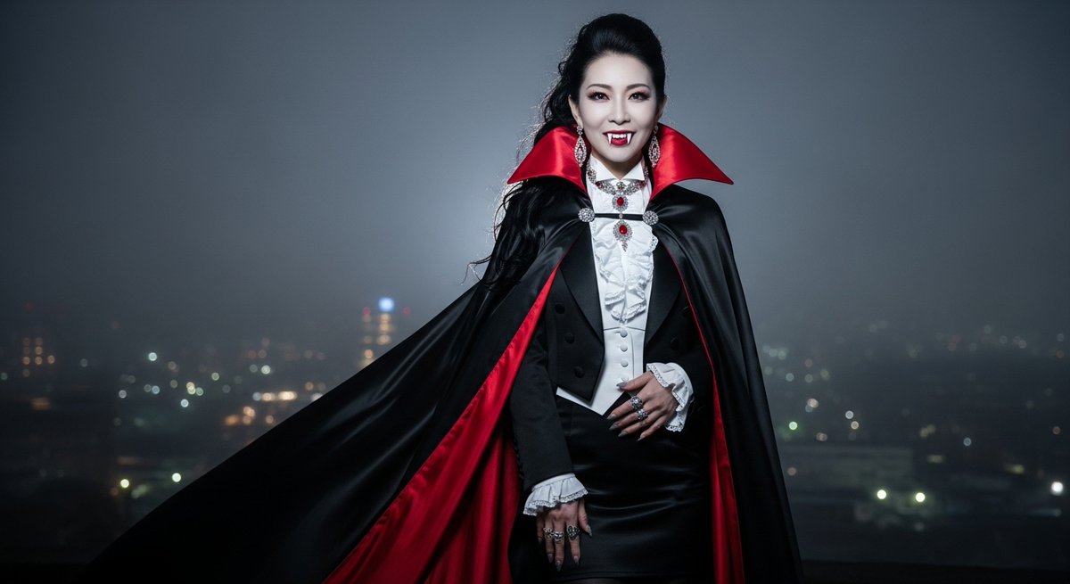 aibeautyvampjp's tweet photo. The fog’s rather thick tonight, isn’t it?
It’s the perfect night for a hunt.🧛‍♀️
#vampire #Flow https://t.co/VnG1wUbUs9