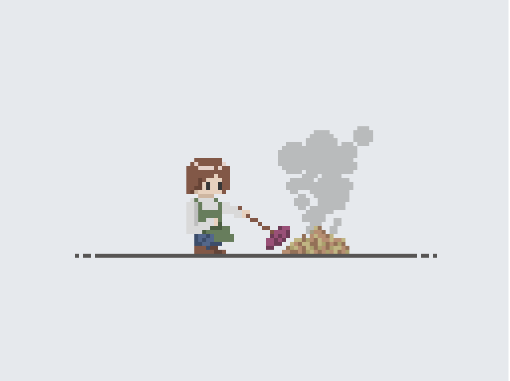 m1negishi's tweet photo. やきいも (Roasted sweet potato)
#ドット絵 #pixelart https://t.co/9DU7cochl8