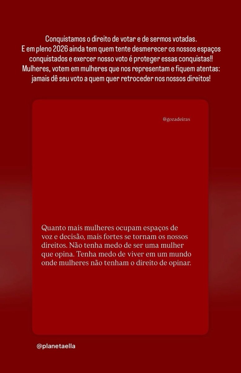 carleenhaa's tweet photo. Bora mulheres! https://t.co/S68qteKuB9