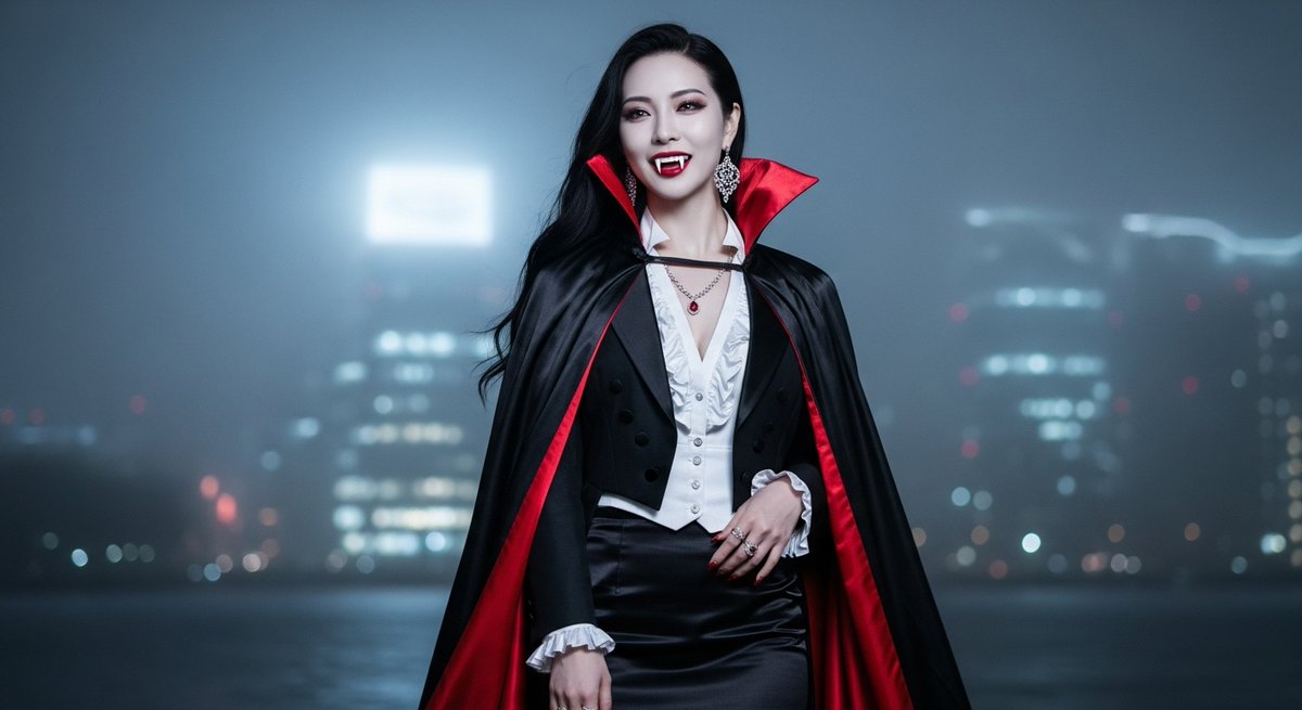 aibeautyvampjp's tweet photo. The fog’s rather thick tonight, isn’t it?
It’s the perfect night for a hunt.🧛‍♀️
#vampire #Flow https://t.co/VnG1wUbUs9