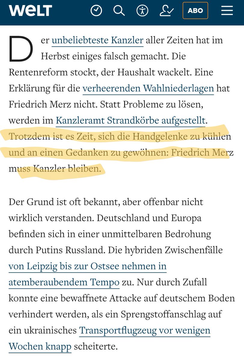 jreichelt's tweet photo. Wir treten ein in eine neue Phase der Propaganda: Wegen der Ukraine muss Merz Kanzler bleiben, darf die gescheiterte Regierung nicht scheitern, darf es keine Neuwahlen geben. https://t.co/IU7XSGoPEL