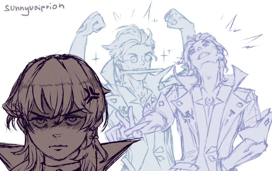 sunnyvaiprion's tweet photo. He's MULTIPLYING!!!
(via Neeko) 
#locke #vayne https://t.co/9CjApIVs4Z