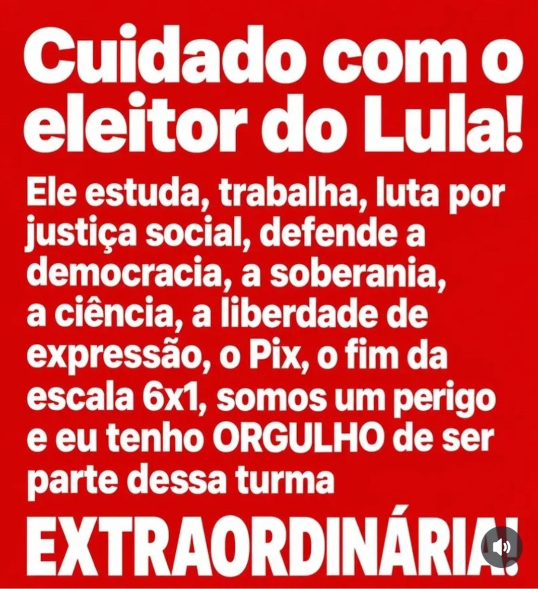 RoselyTst's tweet photo. CUIDADO COM O ELEITOR DO LULA! VOTO CONSCIENTE E EMBASADO. https://t.co/HL7nZRkEAf