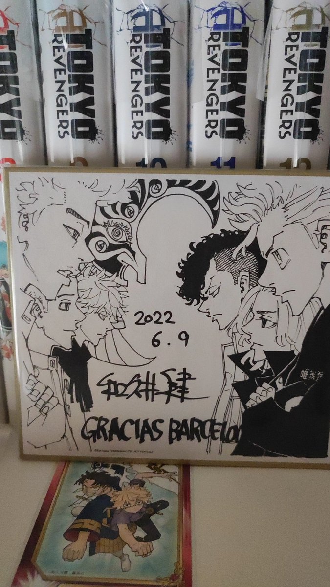 Morihito____'s tweet photo. これは私が生涯大切にする宝物です。和久井先生が、スペインでの漫画『セキセイインコ』の現地発売を記念して特別に描き下ろしてくださった作品です。先生の全作品の主要キャラクターが勢揃いしており、本当に素晴らしい出来栄えです……。 https://t.co/Zpsjyp1tU6
