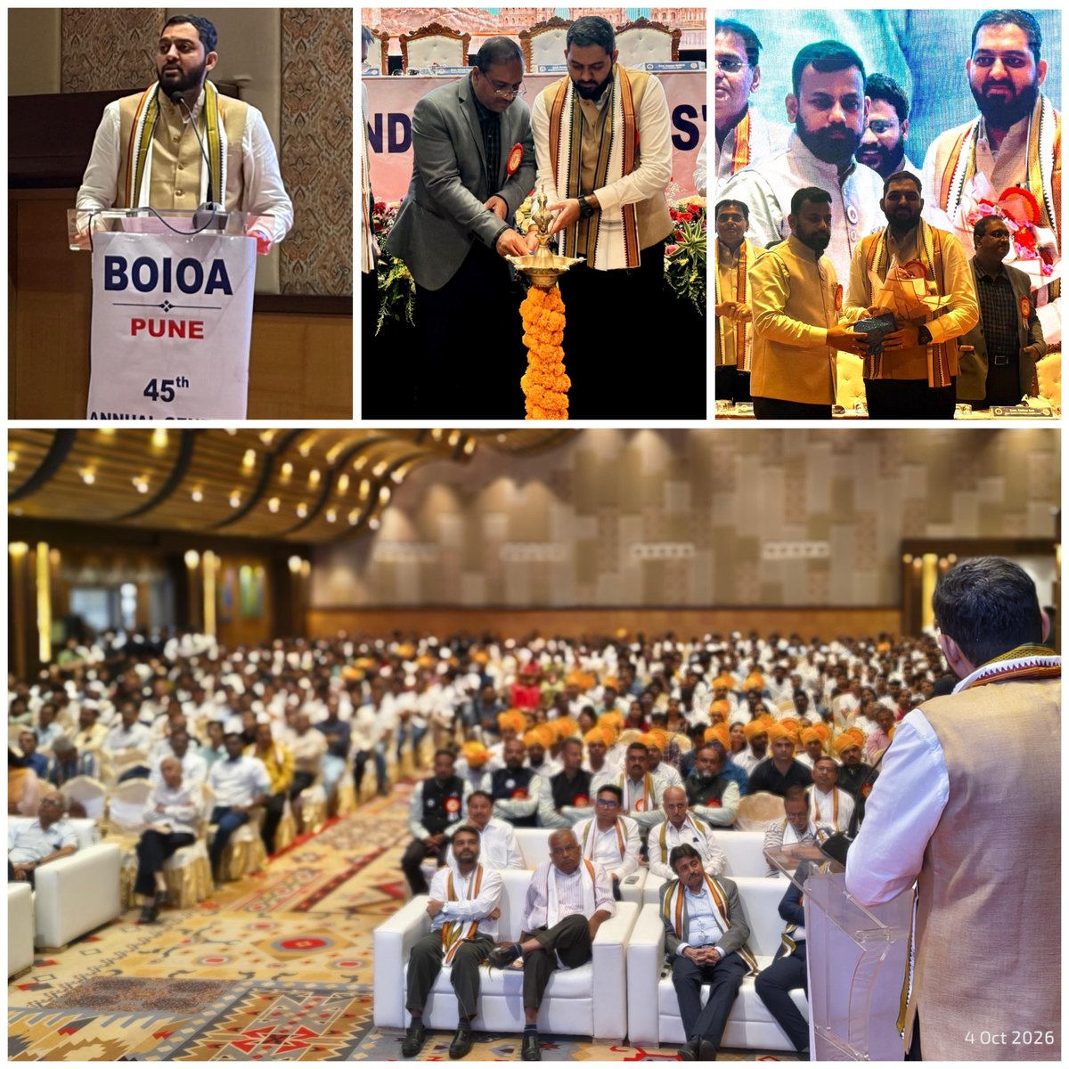 nilesh_pawar15's tweet photo. 🔥 *A POWERFUL SHOW OF UNITY, STRENGTH & ORGANISATIONAL COMMITMENT*! 🔥

The 45th Annual General Meeting of @boioapune Unit witnessed a thunderous and unprecedented participation of thousands of officers, under the dynamic leadership of President Shri Amol Sangale ji and General Secretary Shri @Pramod_Shinde09  ji.

*The presence of officers who travelled from every nook and corner of Maharashtra transformed the AGM into a magnificent demonstration of organisational unity, commitment and solidarity.*

We apprised the members of the prevailing scenario in the banking industry and the critical issues confronting officers. His address covered key organisational concerns including 5-Day Banking, PLI, recruitment, workforce trends and analysis, and various genuine demands relating to staff welfare, service conditions and employee benefits.

*The massive turnout and electrifying response of the members sent out a powerful message: the rank and file of Bank of India officers remain deeply connected with the Organisation, fully aware of the challenges before the banking industry, and firmly committed to protecting their legitimate rights and interests*.

The Pune general body meeting once again demonstrated the strength of collective leadership and the power of an organised membership. Such gatherings are not merely annual formalities—they are platforms that strengthen organisational consciousness, deepen member engagement and reinforce our collective resolve.

The overwhelming participation is a reflection of the deep-rooted faith and confidence of our officers in the Federation of Bank of India Officers’ Association.

*When the Organisation calls, our members respond*.
*When our members unite, the Organisation becomes stronger.*
*And when we stand together, no challenge is insurmountable*.

✊ LONG LIVE ORGANISATIONAL UNITY!
✊ LONG LIVE @boioapune !
✊ LONG LIVE @fboioa_india !