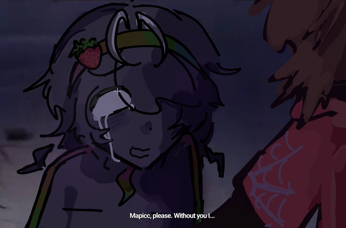 bpdconwaffles's tweet photo. what can i do to make you come back? #spokeisherefanart https://t.co/XYNLf6xvTB