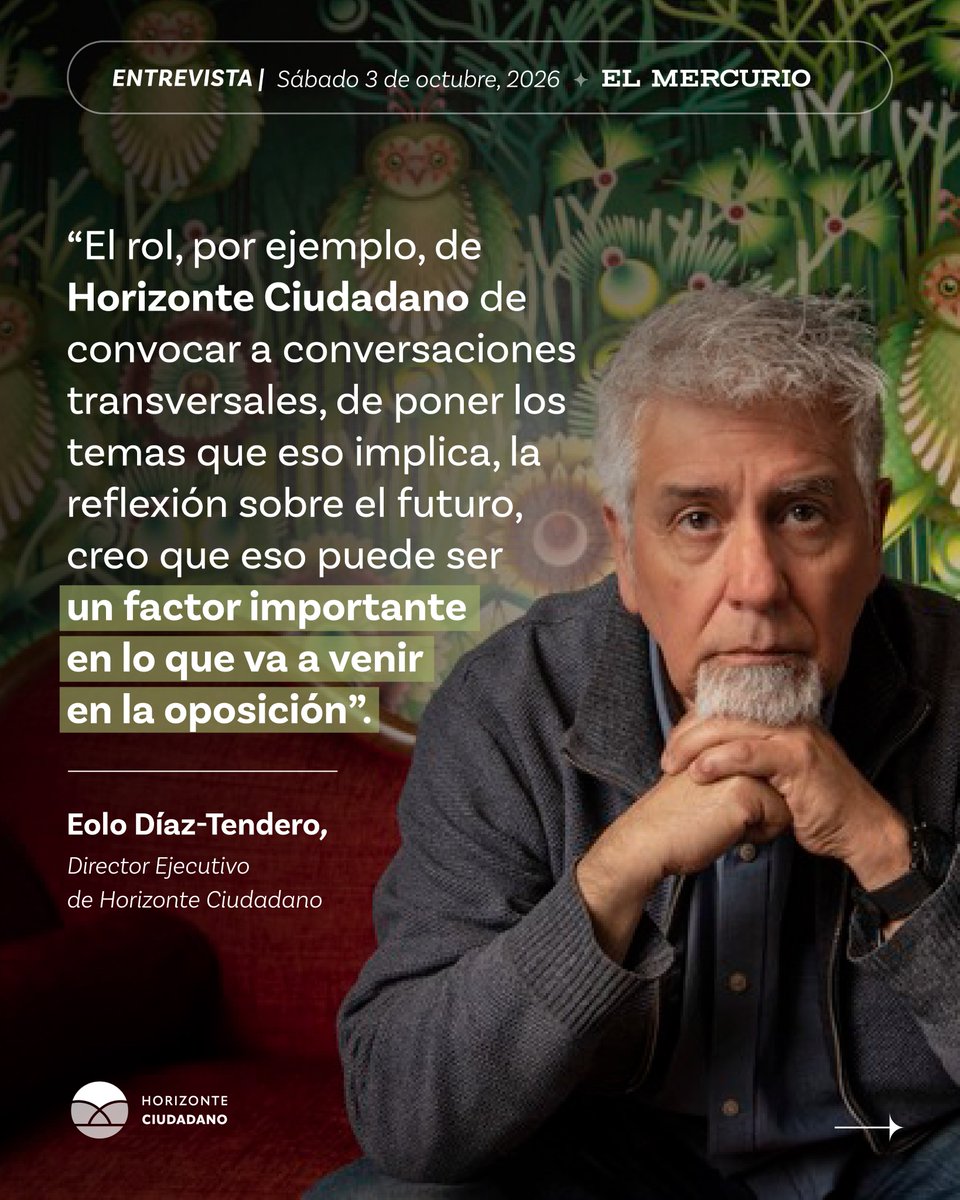 h_ciudadano's tweet photo. 📰 #FHCenMedios | Entrevista

Nuestro director ejecutivo, Eolo Díaz-Tendero, conversó con @__elmercurio sobre el escenario político actual, el rol de la expresidenta Michelle Bachelet Jeria y los desafíos del sector. 

👇 Revisa la entrevista completa en la imagen. https://t.co/V1uPqdh2kZ