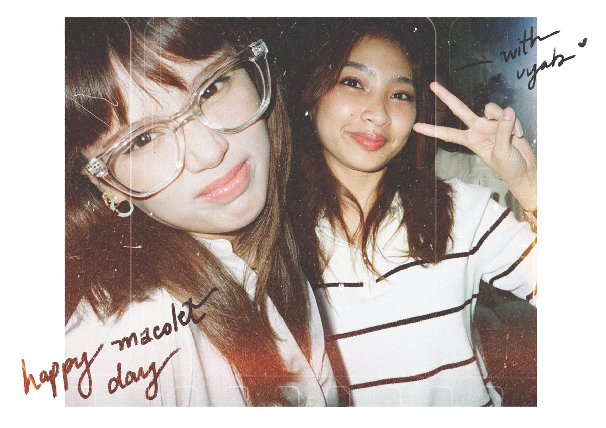 maryangmamon's tweet photo. happy #macolet day !! 🐼🐺 https://t.co/2BedgOqKK8